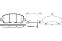 ZAPATAS DE FRENADO CITROEN C4 MITSUBISHI GALANT OUTL 