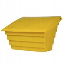 Контейнер для песка и соли 150л - PPM 150 - 215 кг - желтый - Marseplast