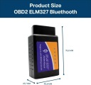 SKANER OBD2 BT DIAGNOSTYKA АВТОМОБІЛЬНА ANDROID IOS KASOWANIE ПОМИЛОК LATWY  (18763178317) фото min 9