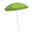 Садовый пляжный зонт, складной, белый, УФ-свет.