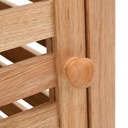vidaXL Kúpeľňová skrinka z dreva vlašského orecha, 39,5x35,5x123 cm Šírka nábytku 35.5 cm