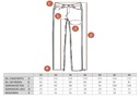Pánske džínsové nohavice casual športové granát 44 Pohlavie Výrobok pre mužov