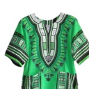 Pánske dámske africké tričko Dashiki, Dominujúci vzor zmiešané vzory