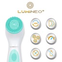 LUMINEO kefka masážny prístroj na umývanie tváre akné pupienky + bio gél Model Brush