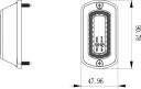ФАРА ПОПЕРЕДЖУВАЛЬНА LED, BURSZTYNOWA, 3 LED, KRAMP  фото 9