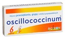 OSCILLOCOCCINUM granulki przeziębienie 6 ampułek