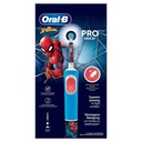 ZUBNÁ KEFKA ORAL-B VITALITY PRO D103 KIDS SPIDERMAN + DOPLNKY Kód výrobcu Szczoteczka do zębów dla dzieci