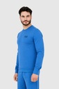 EA7 Niebieska bluza męska z czarnym logo L EAN (GTIN) 8056787271302