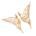 СЕРЬГИ-гвоздики WING GIRL С ЦИРКОНИЯМИ