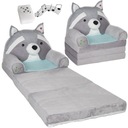 ОГРОМНОЕ СКЛАДНОЕ КРЕСЛО, ПЛЮШЕВОЕ КРЕСЛО, СТУЛ, КРОВАТЬ