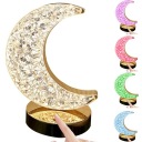 MOON CRYSTAL LED RGB USB НАСТОЛЬНАЯ НОЧНАЯ ЛАМПА