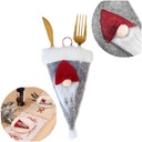 РОЖДЕСТВЕНСКИЙ ЧЕХОЛ ДЛЯ СТОЛОВЫХ ПРИБОРОВ, КРЫШКА, ГЛОБАЛЬНАЯ ШЛЯПА, УКРАШЕНИЯ РОЖДЕСТВЕНСКОГО СТОЛА