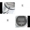 СЕРЕБРЯННЫЙ TACHOMETR МОТОЦИКЛЕТНЫЙ LED, DOKLADNY ИЗМЕРЕНИЕ СКОРОСТИ  фото 11