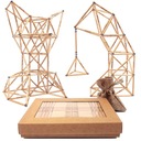 KLOCKI MAGNETYCZNE Montessori GRAWER IMIĘ DZIECKA