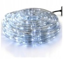 ШЛАНГ-ЦЕПЬ СВЕТОДИОДНАЯ СВЕТОВАЯ СТРУНА НАРУЖНАЯ 100 СВЕТОДИОД ХОЛОДНЫЙ БЕЛЫЙ 10М