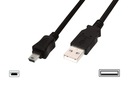 Кабель Digitus USB 2.0 A — mini B, 1,8 м