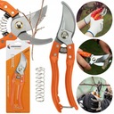 МАССИВНЫЕ МЕТАЛЛИЧЕСКИЕ САДОВЫЕ НОЖНИЦЫ С ЗАПАСНОЙ ПРУЖИНОЙ