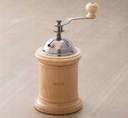 Ručný mlynček na kávu drevený Hario Column 40 g Dominujúca farba béžová/hnedá