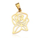КУЛОН «ЗОЛОТАЯ РОЗА» PR 333