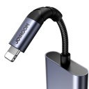 АДАПТЕР JOYROOM DAC 2IN1 LIGHTNING TO LIGHTNING MINI JACK 3 5 ММ