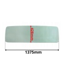 СТЕКЛО ЗАДНЕЙ ПЕРЕГОРОДКИ ЗЕЛЕНОЕ RENAULT MASTER III 3 2010- (0634)