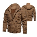 КУРТКА МУЖСКАЯ ЗИМНЯЯ ТЕПЛАЯ С ВОРОТНИКОМ-СТОЙКОЙ И КАПЮШОНОМ L