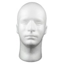 3 ks penovej hlavy figuríny Kozmetická hlava Typ vlasov syntetický