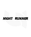 Наклейка NIGHT RUNNER 55 см на окно