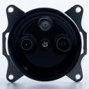 KERAMICKÁ PODOMIETKOVÁ RTV ZÁSUVKA ČIERNA BEZ RÁMČEKA Kód výrobcu A0199