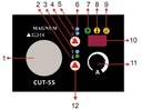 PRZECINARKA PLAZMOWA PLAZMA PLASMA MAGNUM CUT 55 230V HF 50A 15MM IGBT Metody spawania Cięcie plazmowe