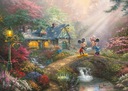 Schmidt PQ Puzzle 500 THOMAS KINKADE Miki i Minnie puszka Stan opakowania oryginalne