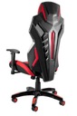 Fotel gamingowy obrotowy krzesło biurowe czarne z czerwonym siatka Kod producenta biurko gamingowe ofie.pl