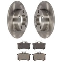 TARCZE + KLOCKI TYŁ SEAT LEON I TOLEDO II A3 8L