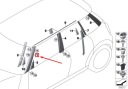 GAUCHE PROTECTION MONTANTS AVANT VITRES MINI COOPER F55photo 8