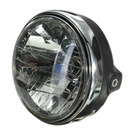 SVETLOMET PREDNÁ LAMPA MOTOCYKEL 7inch LED ZLATÁ Hmotnosť (s balením) 0.3 kg