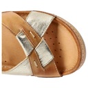 Hnedé Sandále Wasak Módne Pohodlné Topánky Zapínanie suchý zips