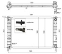 RADUADOR LÍQUIDO / POR PIEZAS PIEZAS DE REPUESTO NRF 58276 