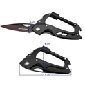 Карабин JB Tacticals с ножом MULTITOOL 6в1 05