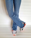 džínsové nohavice LEVI'S 725 High Rise Bootcut W27 L34 38/M zvony Zapínanie zips