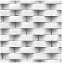 3D КИРПИЧНЫЕ ОБОИ БЕЛЫЕ ВИНИЛОВЫЕ МОЮЩИЕСЯ ОБОИ