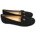 ЖЕНСКИЕ МОКАСИНЫ БОЛЬШОГО РАЗМЕРА, КОЖАНАЯ СТЕЛКА 41