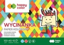 Блок для вырезания А5 100г 10x Happy Color Color+Motif