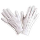 Белые перчатки Widmann с пятью пальцами Santa