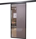 Система раздвижных стеклянных дверей 65 см Float