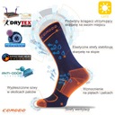 Trekingové ponožky COMODO TRE5 – DryTex, Comfort Hlavná tkanina polyester
