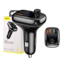 BASEUS FM-ПЕРЕДАТЧИК BLUETOOTH + ЗАРЯДНОЕ УСТРОЙСТВО QC 3.0
