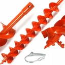 WIERTŁO świdra do gleby ziemi PROFESJONALNE 8 cm