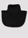 Черный теплый шарф, акриловая водолазка, утеплен флисом, ЗИМА, 2-5 лет