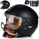 CASCO PARA MOTOCICLETA ABIERTO | VITO MODA MATT | SCOOTER CHOPPER ECE 22.06 LEKKI 