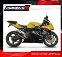 GSXR 1000 K1 - K4 2001 - 2004 ВИХЛОП ГЛУШНИК GP ЧОРНИЙ DOMINATOR  (17985197997) фото min 5